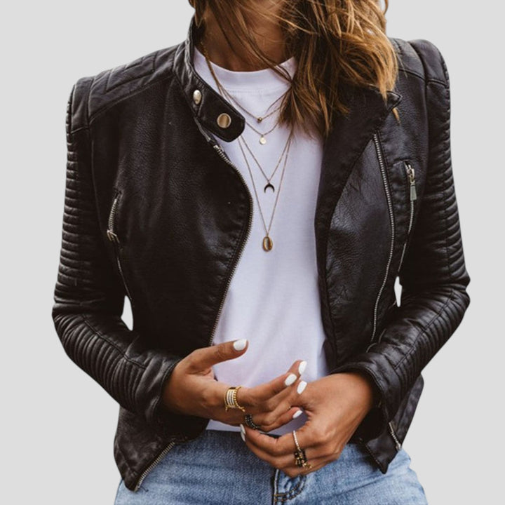 Raluca | Jachetă din piele pentru femei