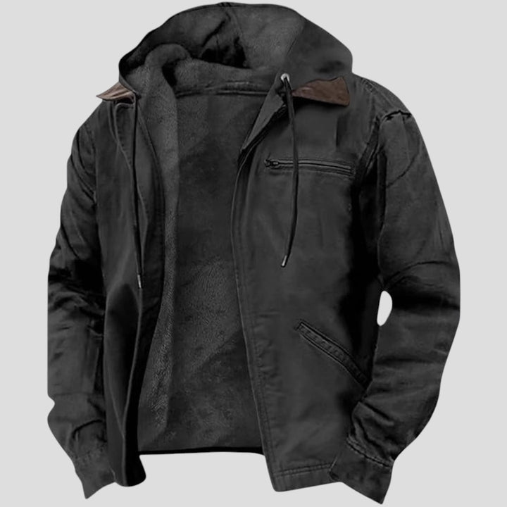 Radu | Jachetă căptușită cu glugă