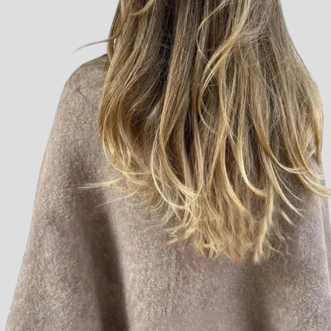 Mirela | Jachetă scurtă cu mâneci elegante, fluide